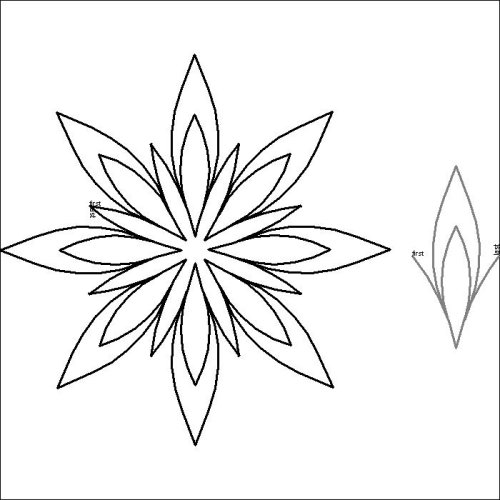 (image for) Rosina Star and Single Point_p2p-L06250