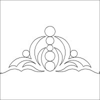 (image for) Rustic_Corner Setting Triangle-L06540