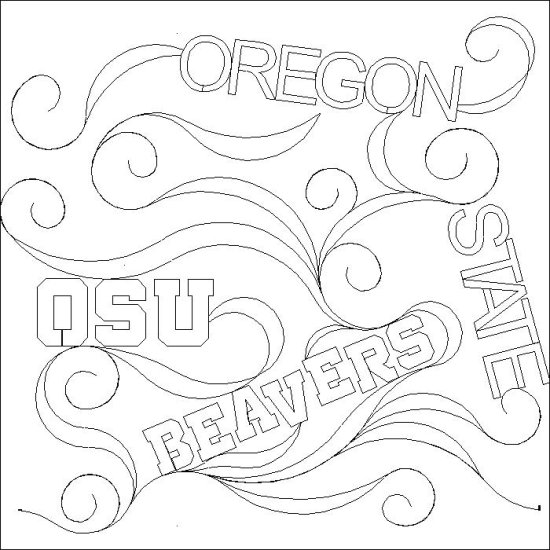 (image for) School Meander_Oregon State Beavers Spirit-L05796