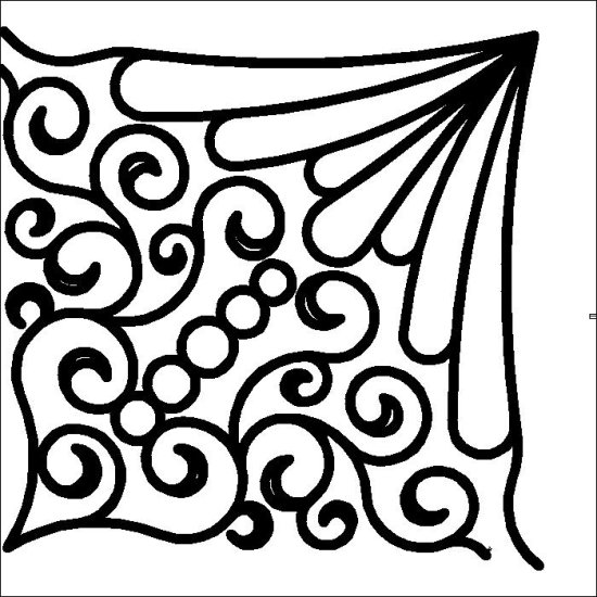 (image for) Shawnas Offset Log Cabin_b_Feathers and Curls-L06443