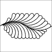 (image for) Stretched Feather Hexagon_p2p-L01027