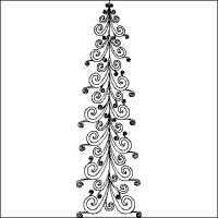 (image for) Tall Trim the Tree Tree Curls p2p-L04786*