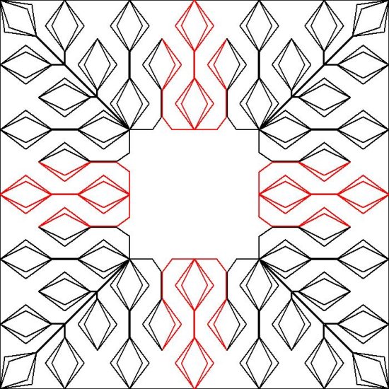 (image for) Teddies Diamonds_border and corner-L06379