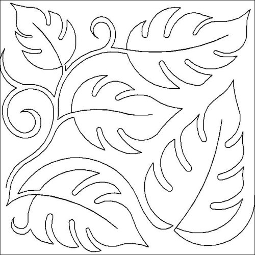 (image for) Tropical Leaf and Curl 4_e2e-L06893