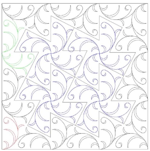 (image for) Wide Pinwheel set-L00505